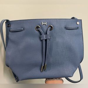 Halston Leather Shoulder Bag